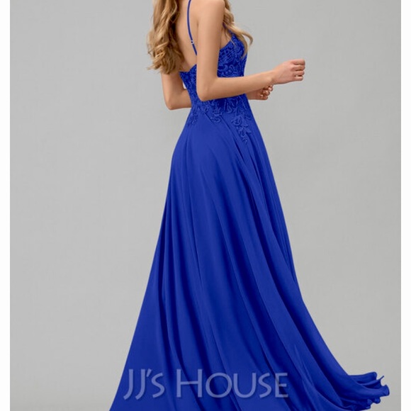 JJs House Dresses Royal Blue Size 4 Prom Dress Brand New From Jjs